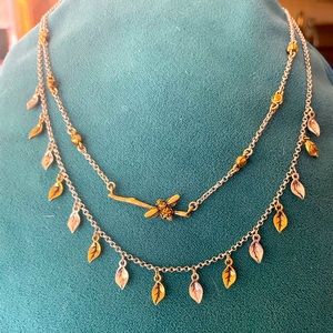 Honeybee Necklace with Sparkle